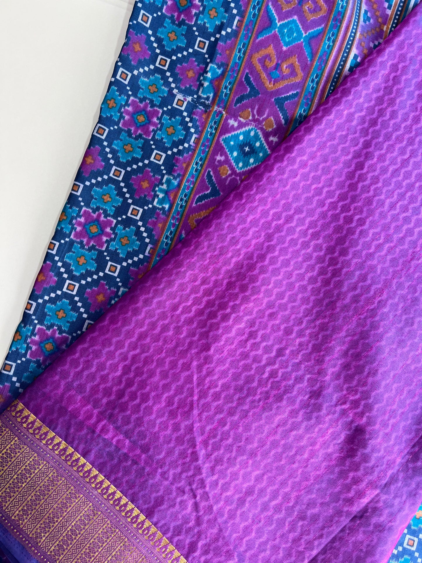 Semi Patola Saree