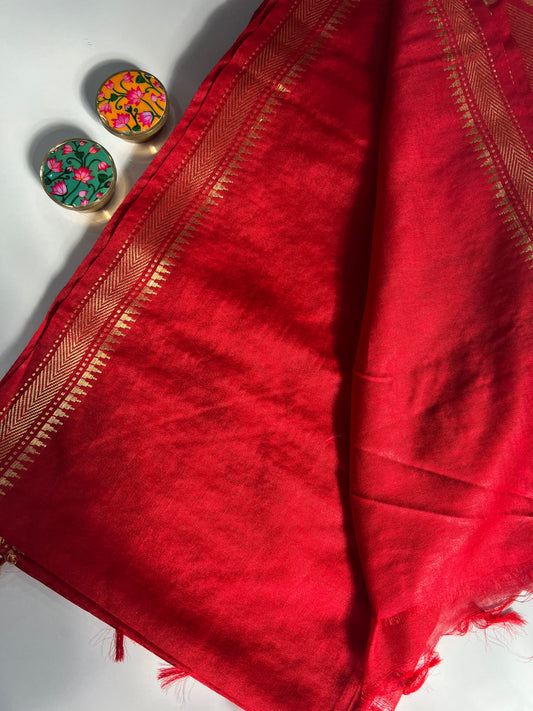 Plain Soft Silk Saree