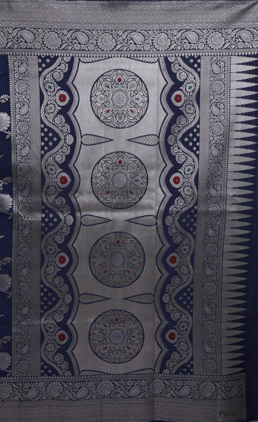 Neel Kamal - Pure Banarasi Katan Silk Saree