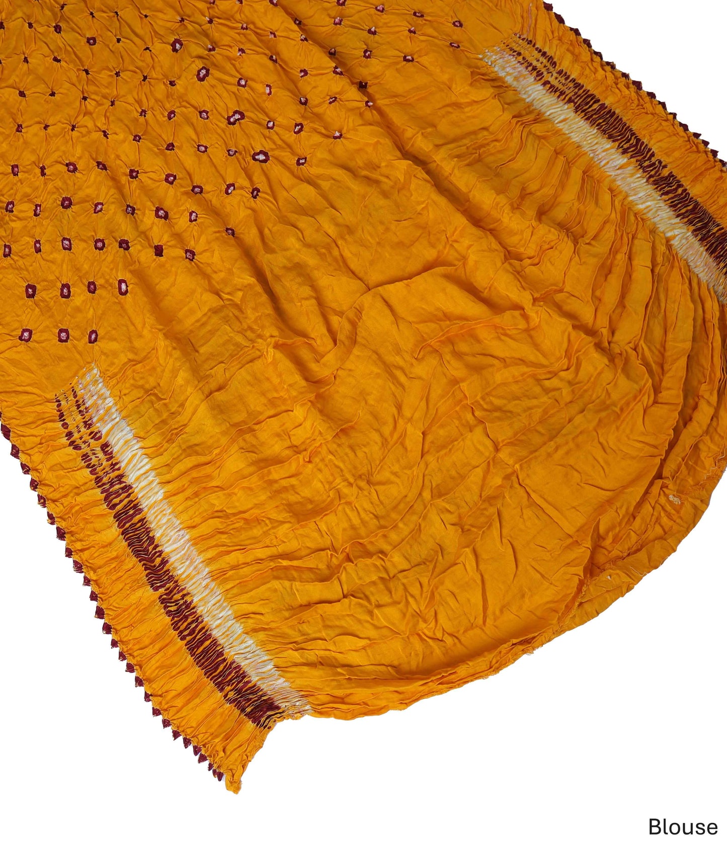 Modal SIlk Bandhni Saree