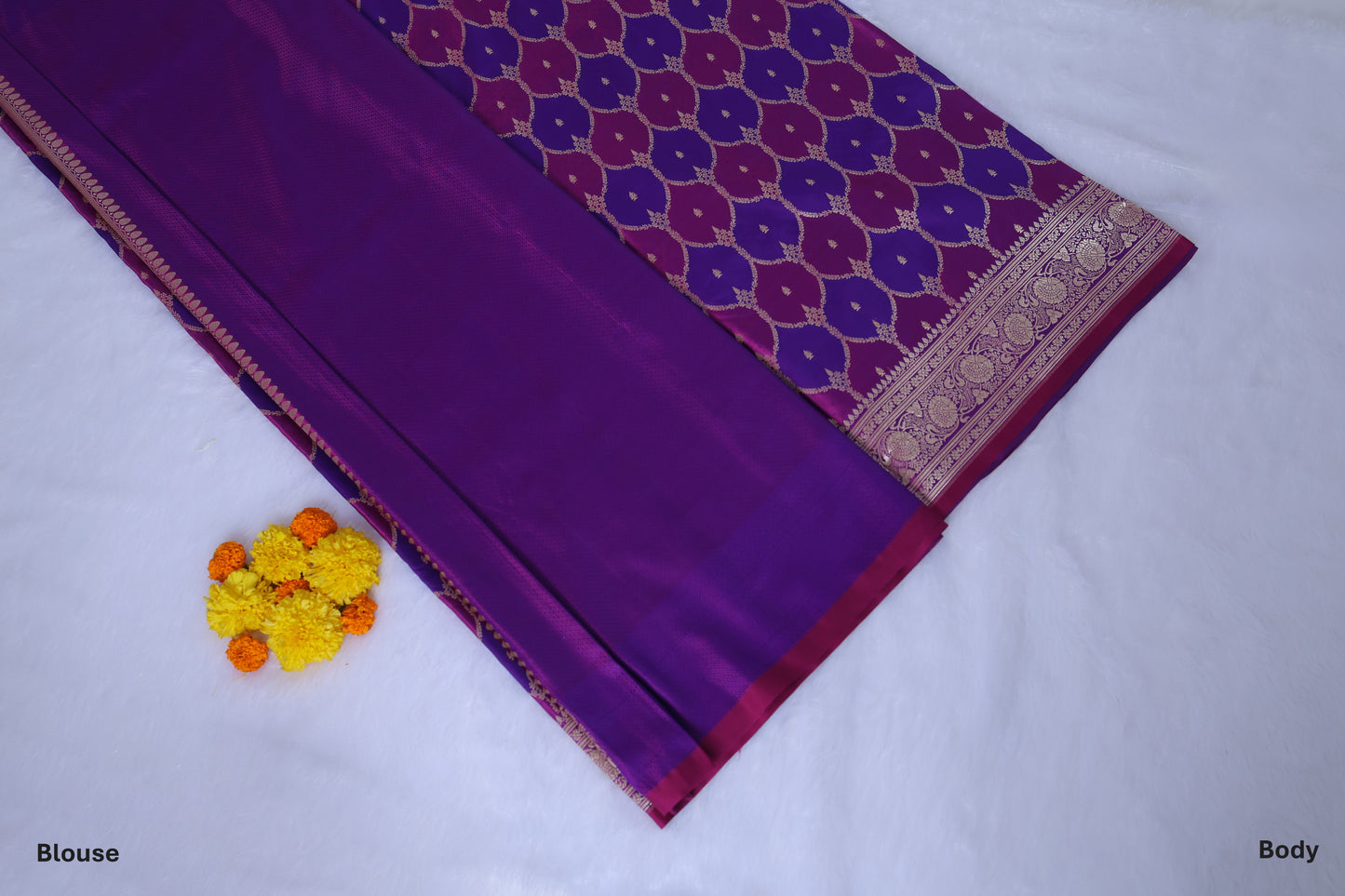 Banarasi Rangkat Saree