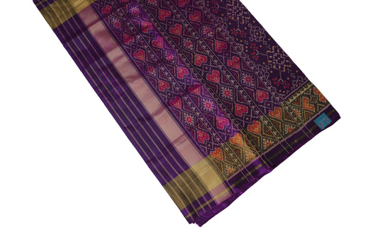 Pushkarraj - Single Ikkat Pure Patola Silk Saree