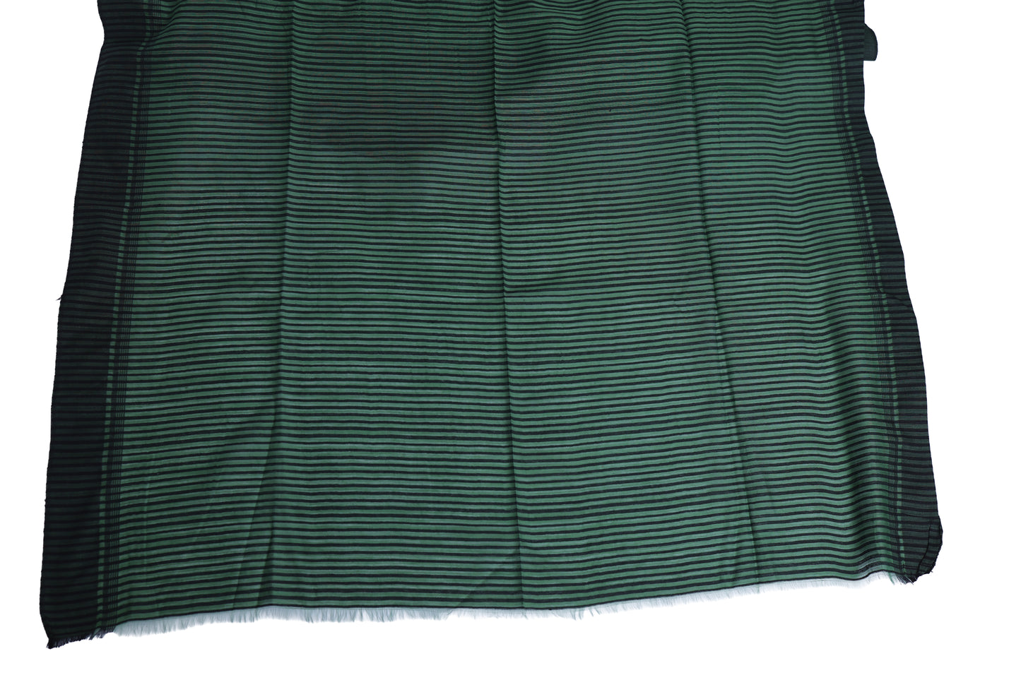 Green Linen Saree