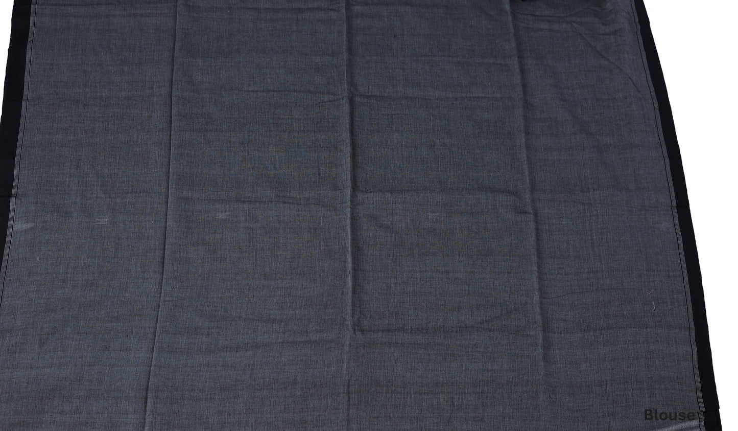 Ash Grey Pure Cotton Handloom Saree