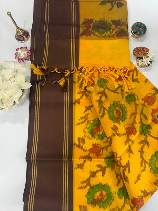 Premium Soft Silk Batik Saree for Festive Wear