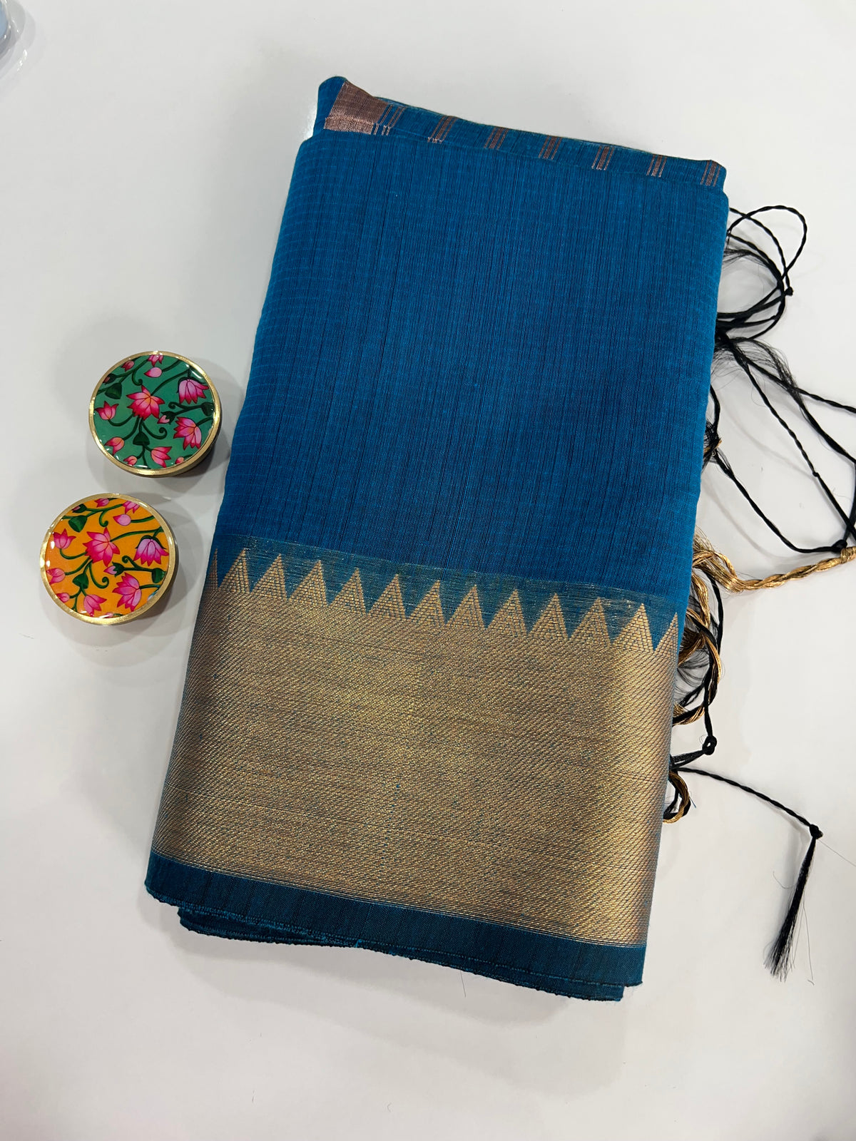 Plain Semi Silk Saree