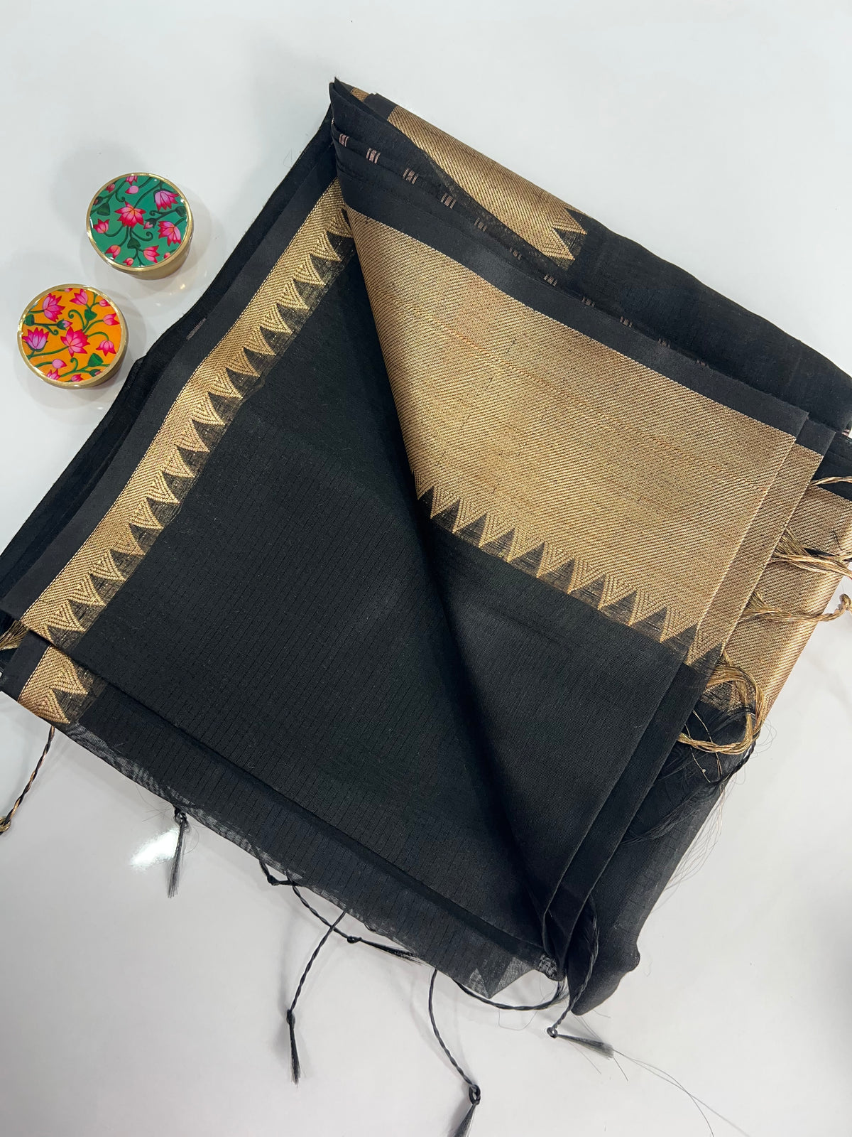Plain Semi Silk Saree