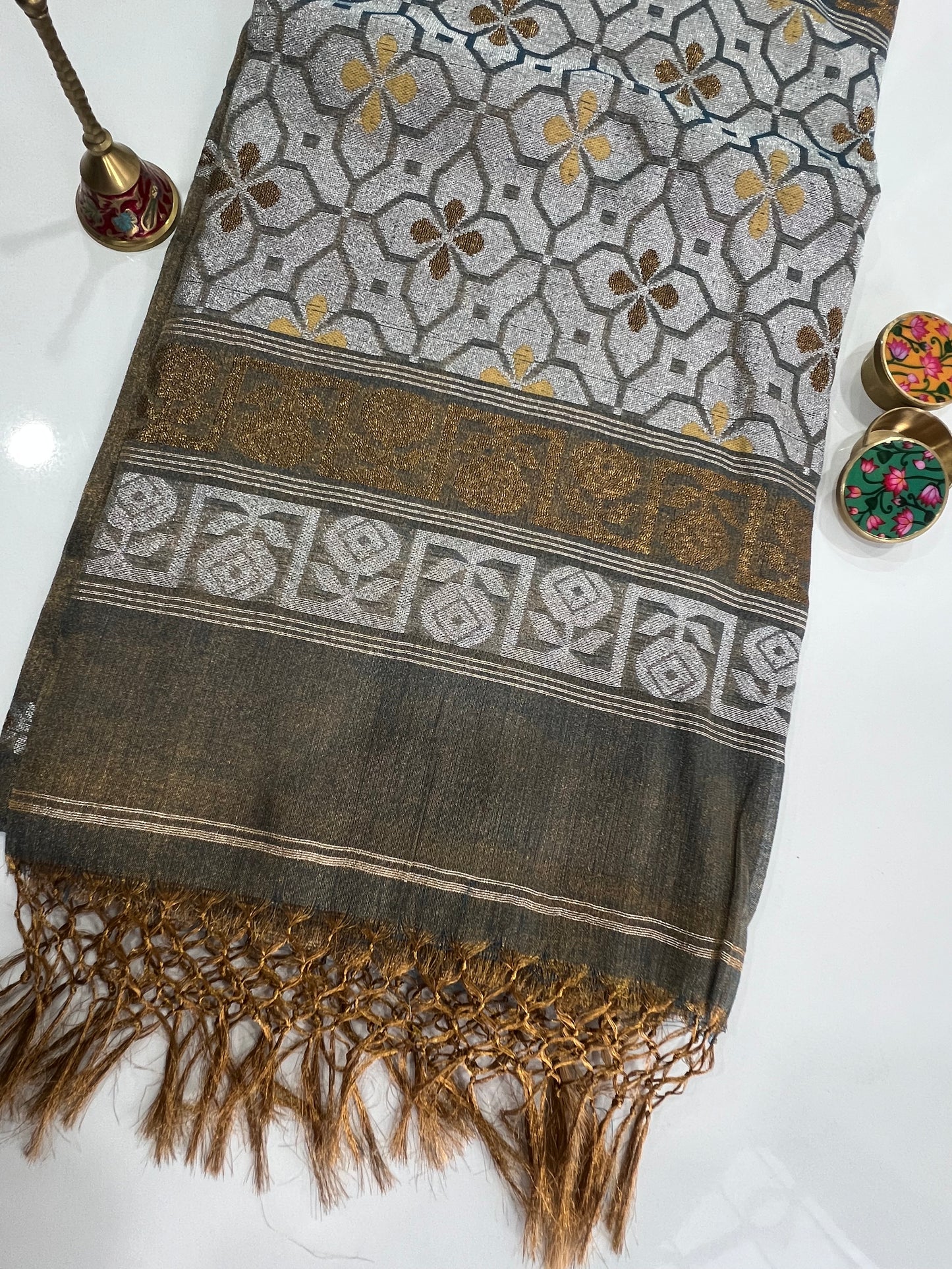 Cotton Tissue Saree