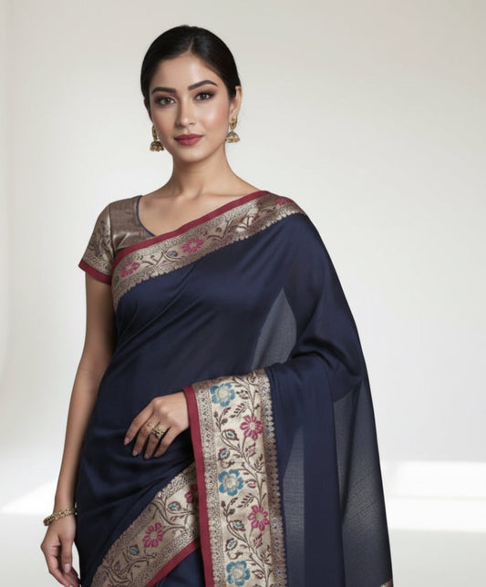 Kohla Katan SIlk Saree