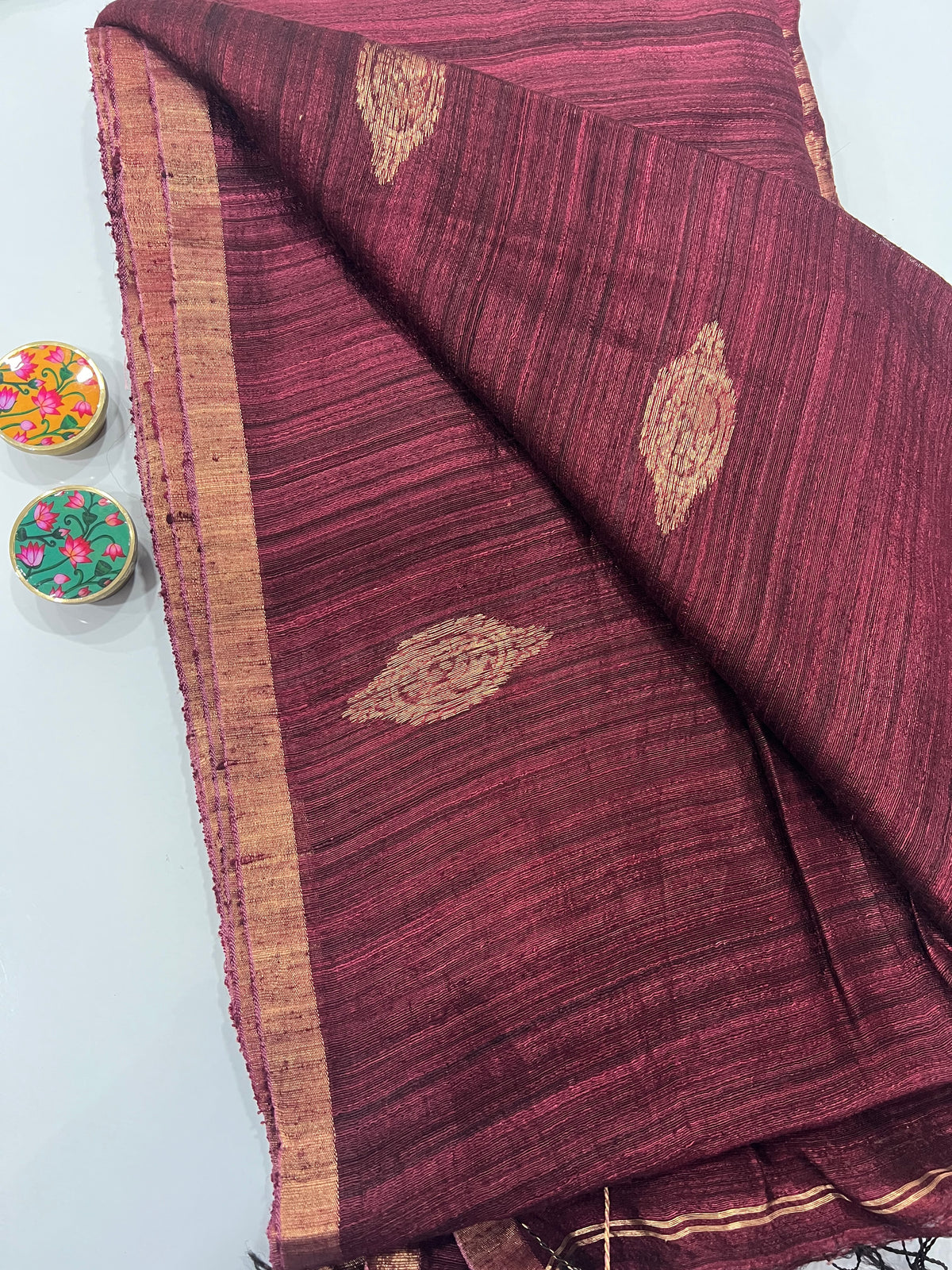 Pure Matka Silk Banarasi Saree