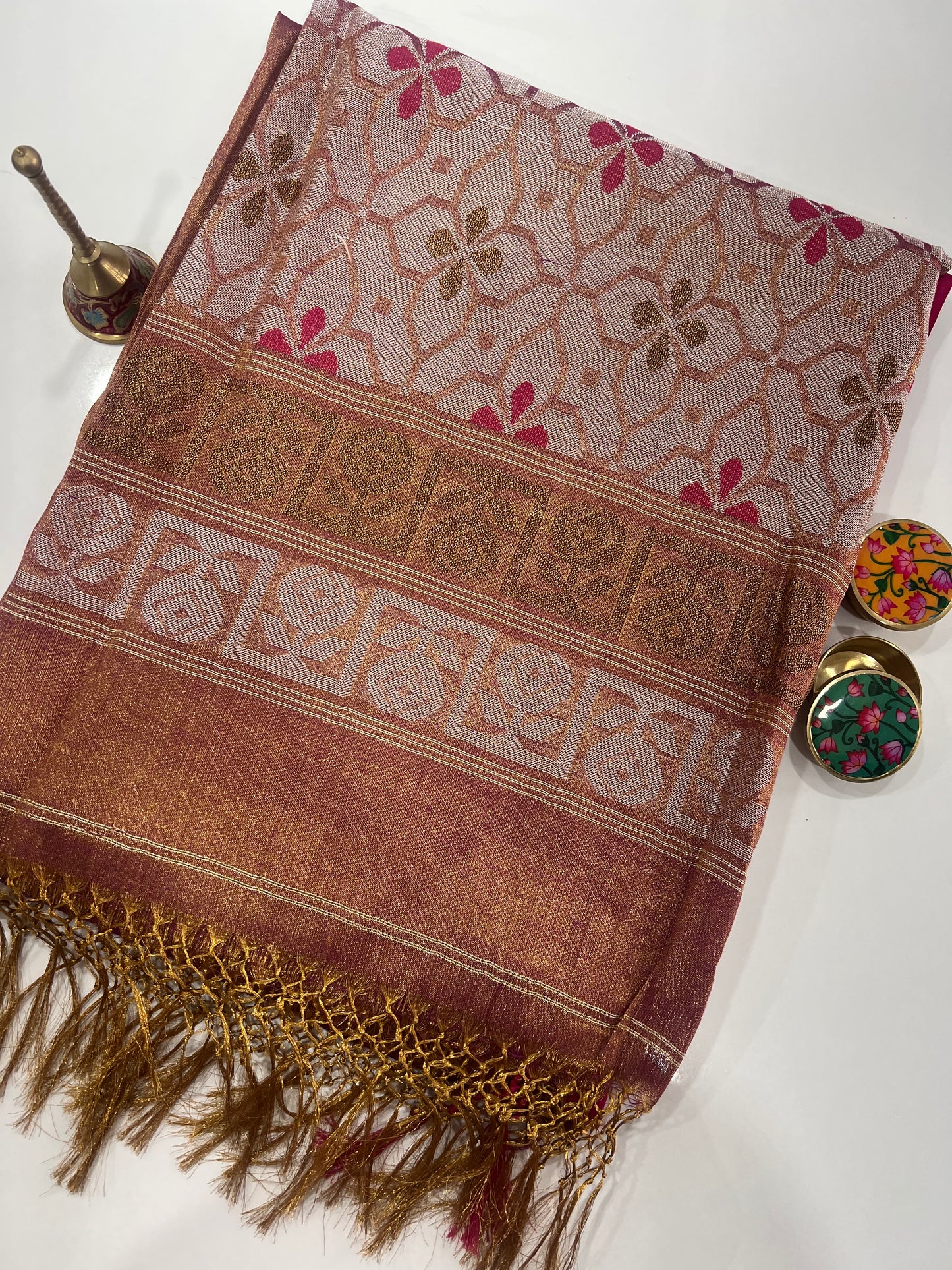 Cotton Tissue Saree