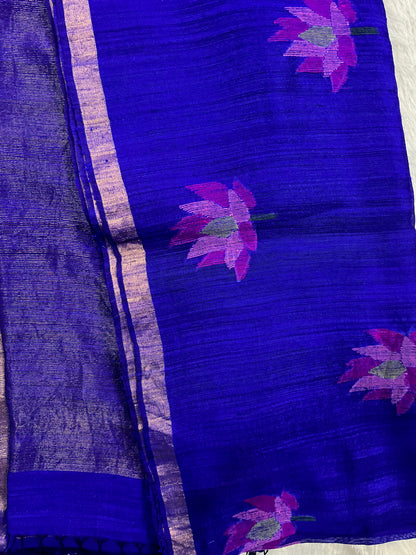 Pure Matka Silk Handwoven Saree