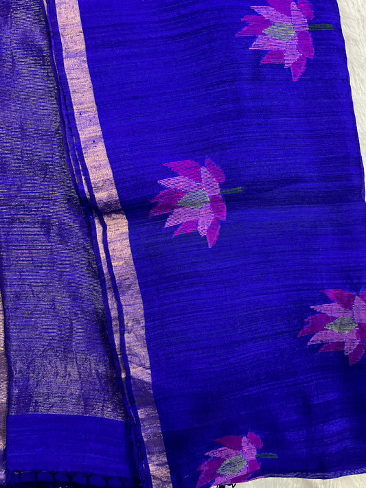 Pure Matka Silk Handwoven Saree