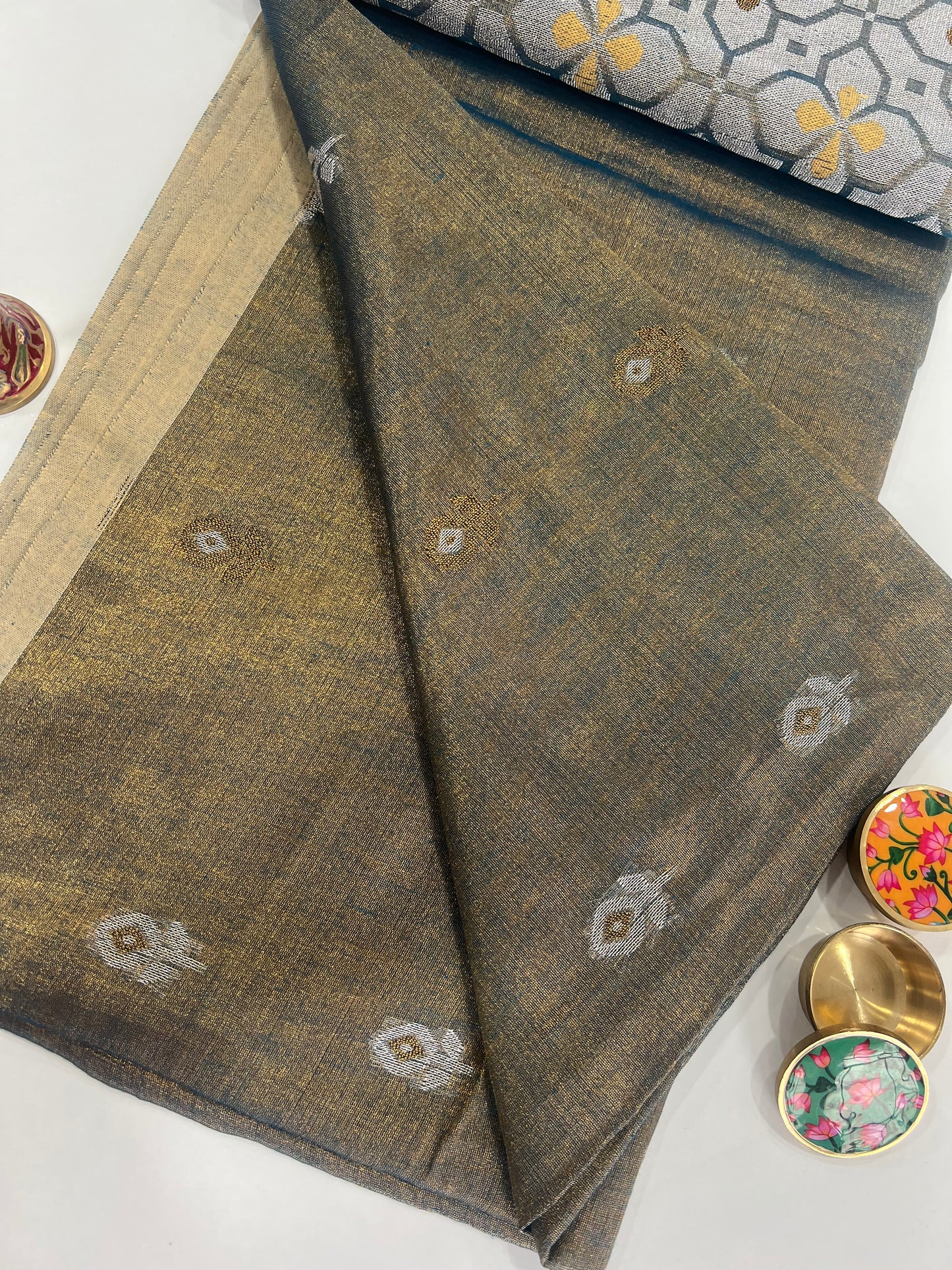 Cotton Tissue Saree