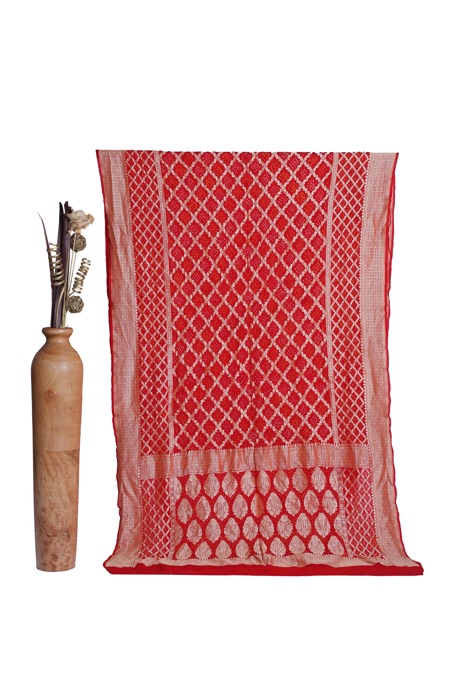 Rajsi Bandhan - Banarasi Bandhni Saree