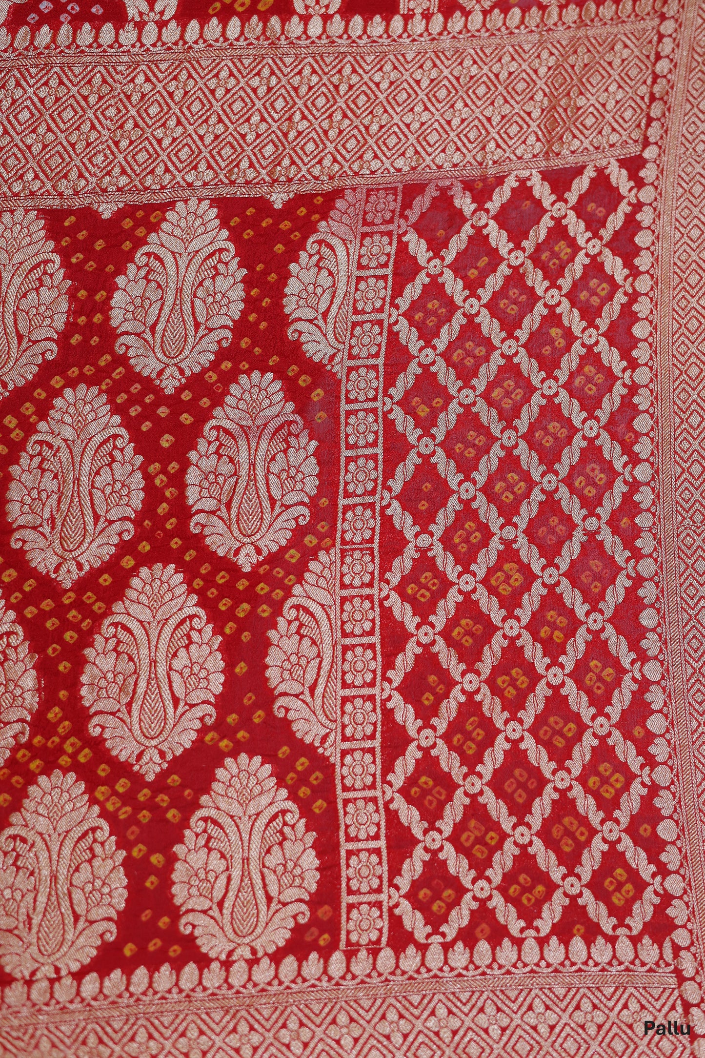Rajsi Bandhan - Banarasi Bandhni Saree