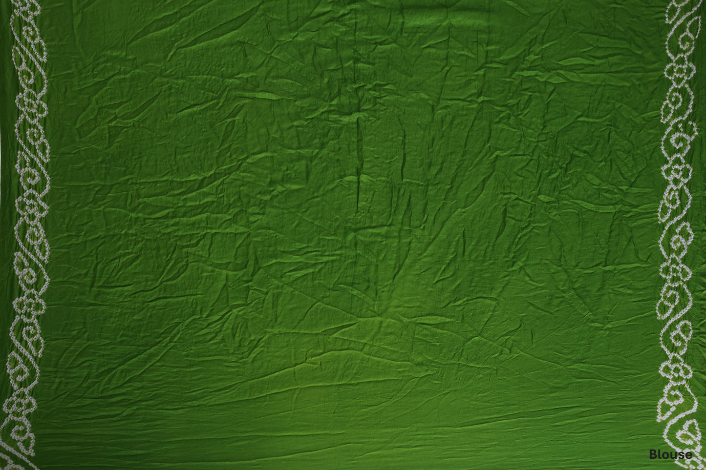 Manohari Panna - Pure Gaji Silk Bandhni Saree