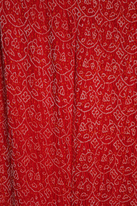 Anuragini - Pure Gaji Silk Bandhani Saree