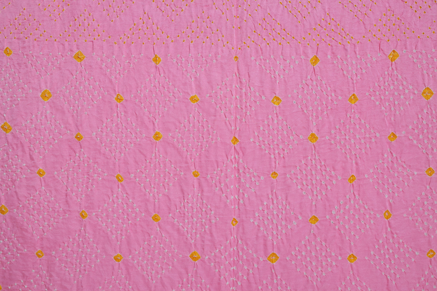 Pastel Pink - Pure Gaji Silk Bandhni Saree