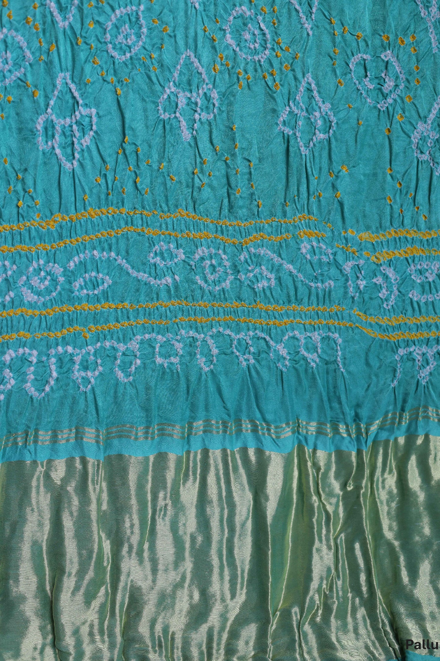 Pure Gaji Silk Bandhni