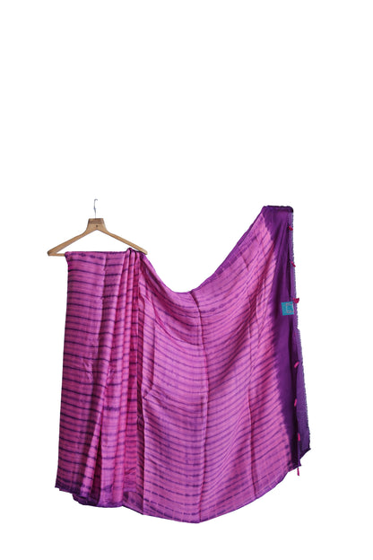 Jamuni Tarang - Tie and Dye Modal Silk Saree