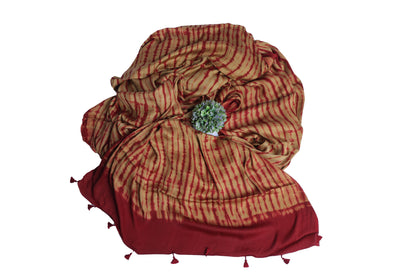 Mridula Tarang - Tie and Dye Modal Silk Saree