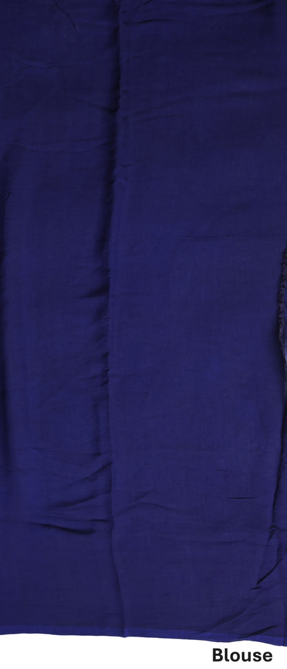 Neel Tarang - Tie and Dye Modal Silk Saree