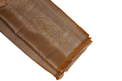 Peetambari - Handloom brocade Pure Banarasi Katan Silk Saree