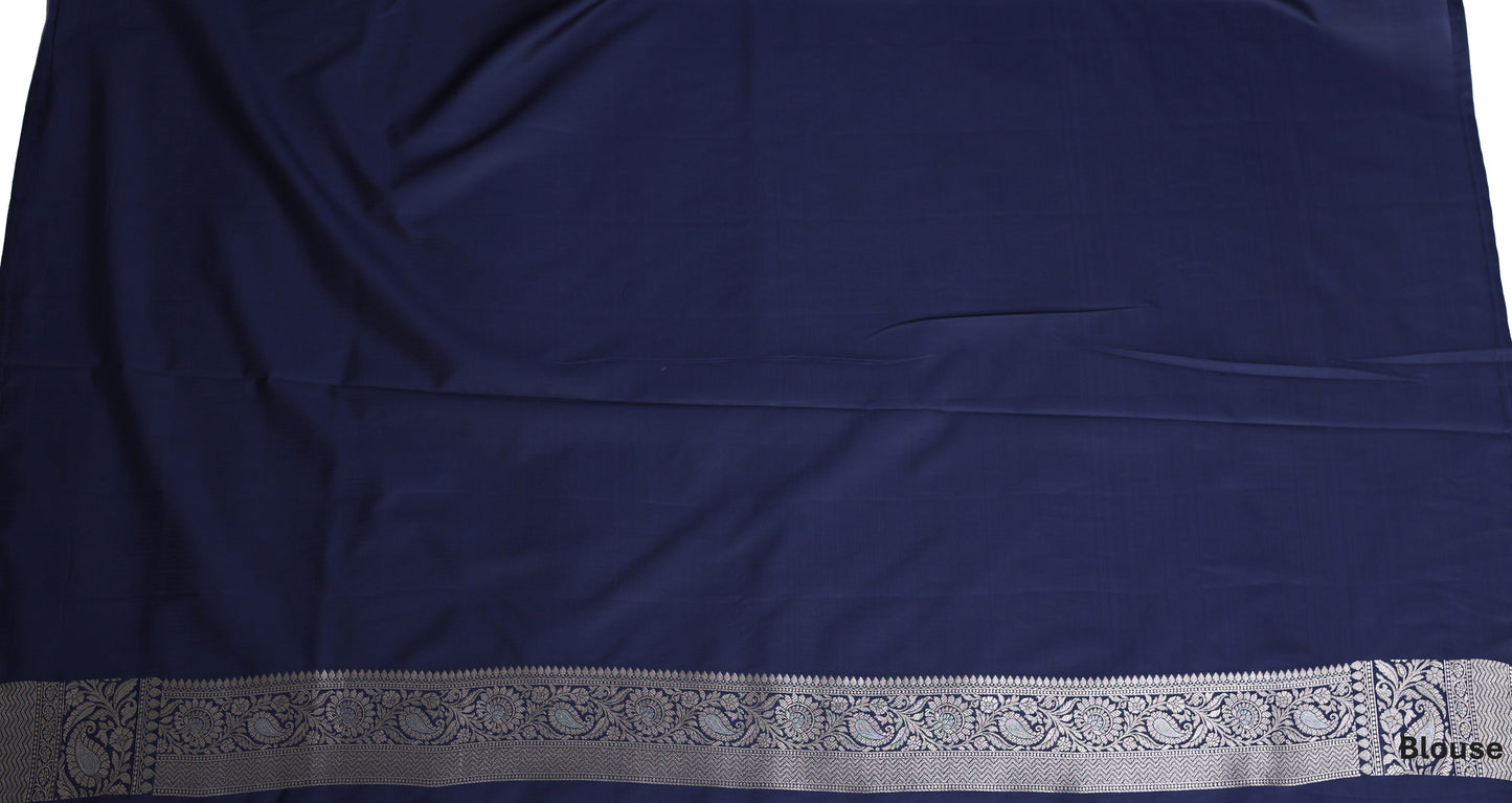 Neel Kamal - Pure Banarasi Katan Silk Saree