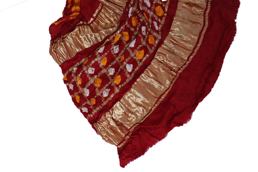 Sunrise Tarang - Tie and Dye Modal Silk Saree