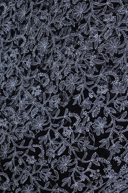 Pure Georgette Chikankari Saree
