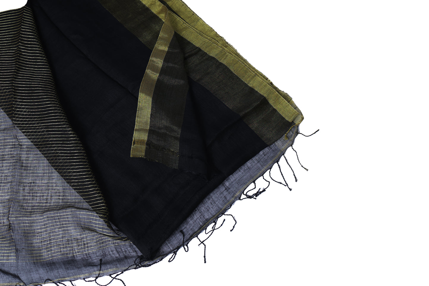 Handloom Pure Linen Saree