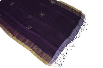 Handloom Pure Linen Saree