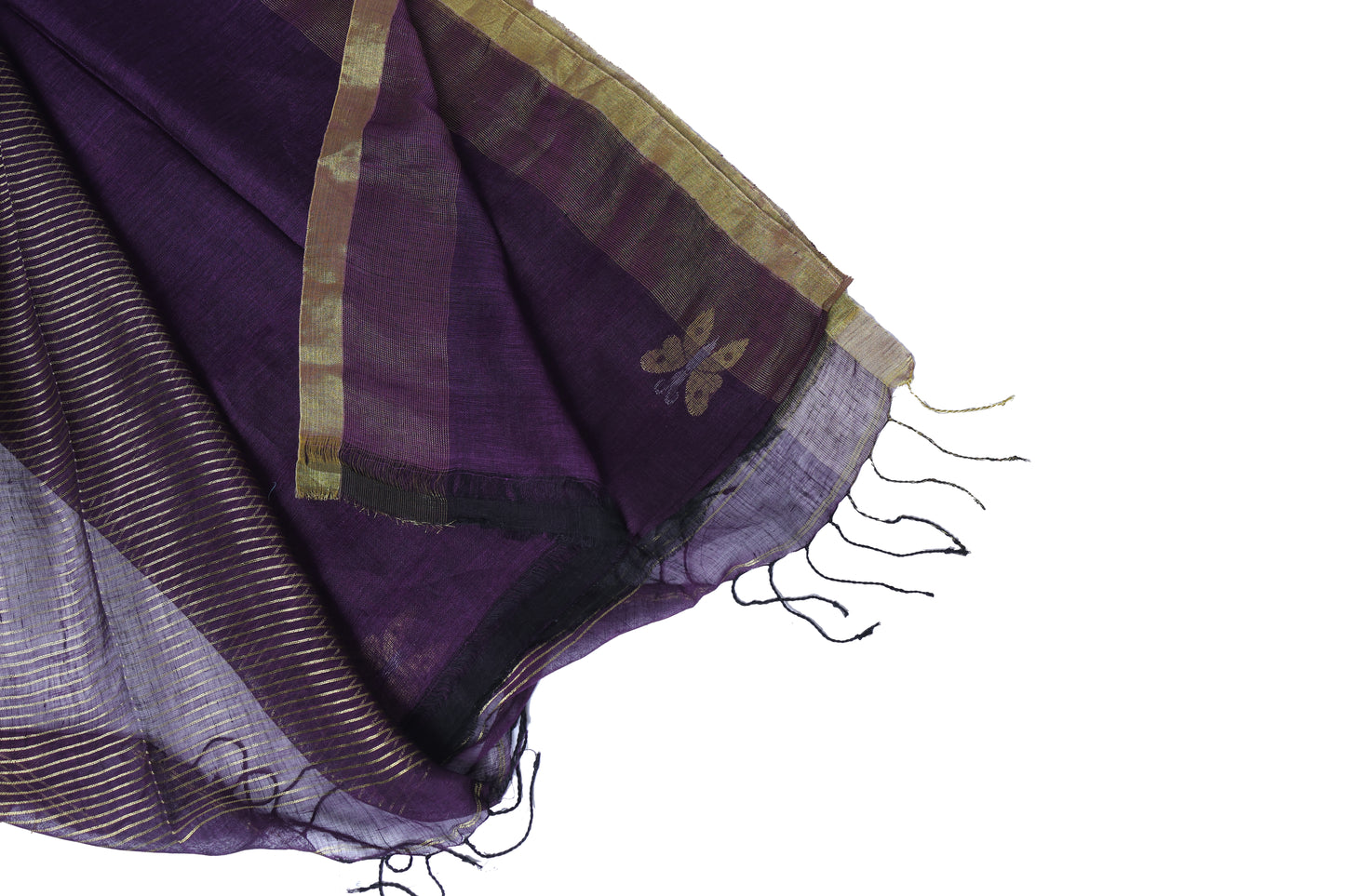 Handloom Pure Linen Saree