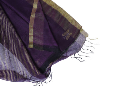 Handloom Pure Linen Saree
