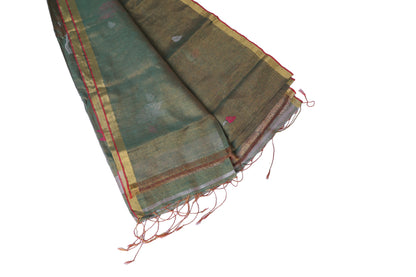 Linen Tissue saree
