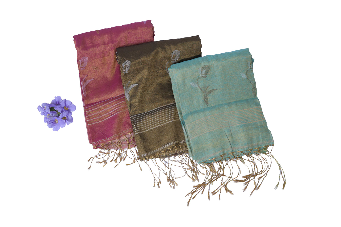 Linen Tissue Saree