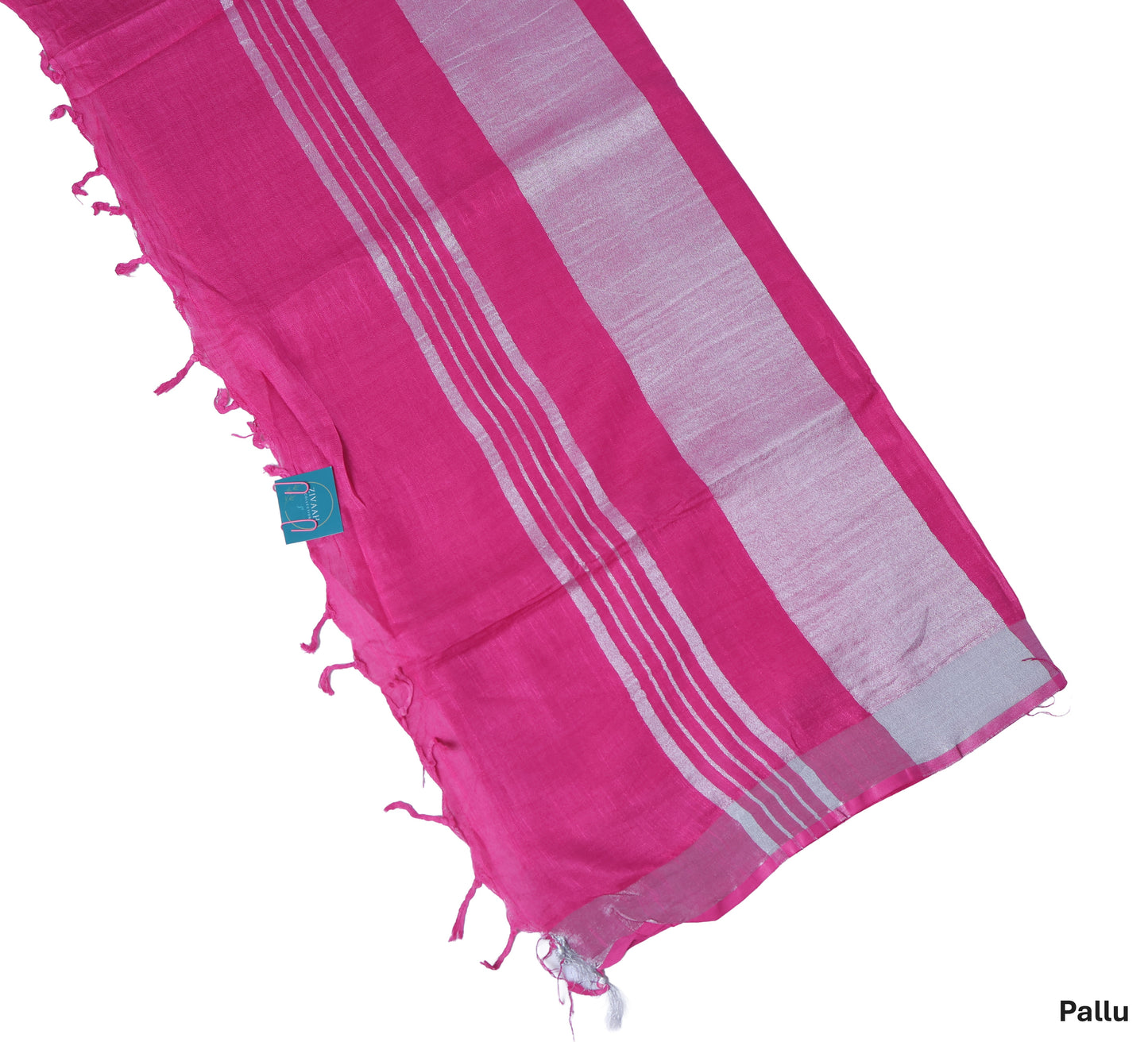Plain Linen Saree