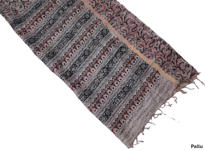 Maheshwari Silk Kalamkari Saree