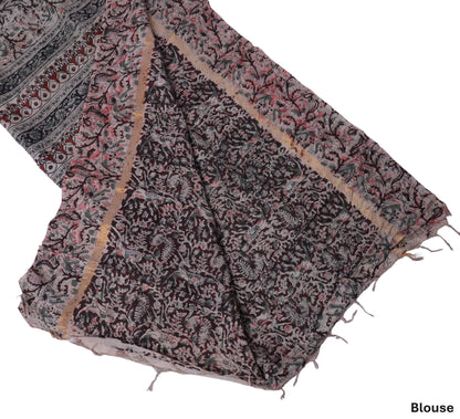 Maheshwari Silk Kalamkari Saree