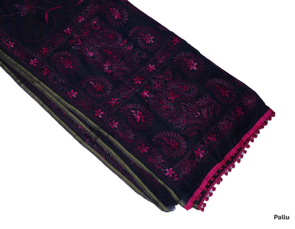 Phulkari Saree