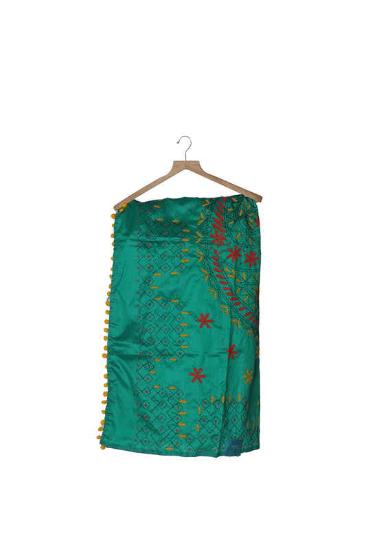 Bageecha Phulkari Saree