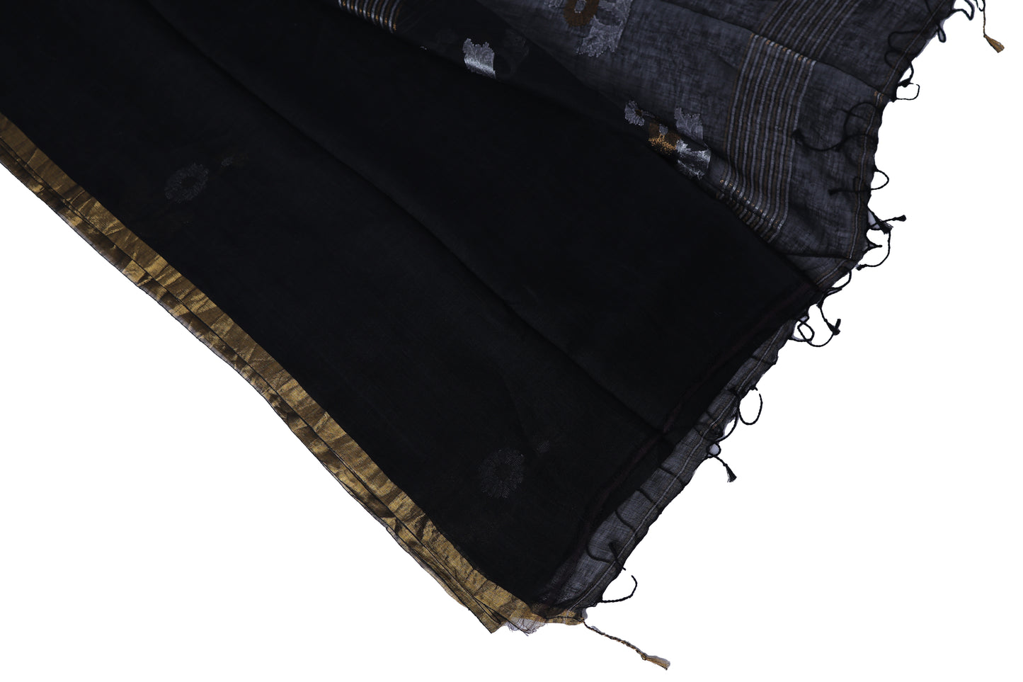 Handloom Pure Linen Saree