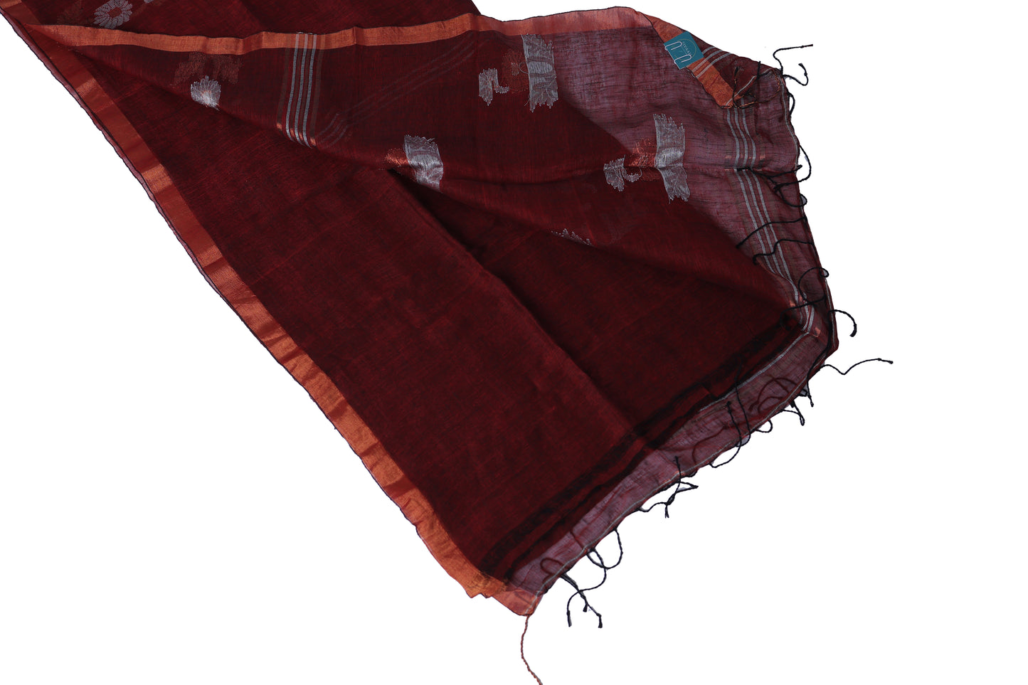 Handloom Pure Linen Saree