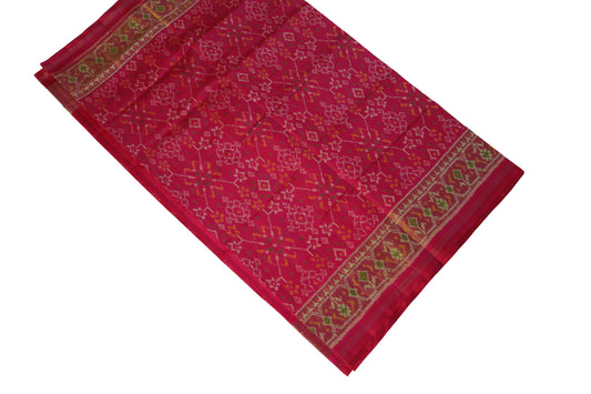 Rajgulab - Pure Single Ikkat Patola Silk Saree