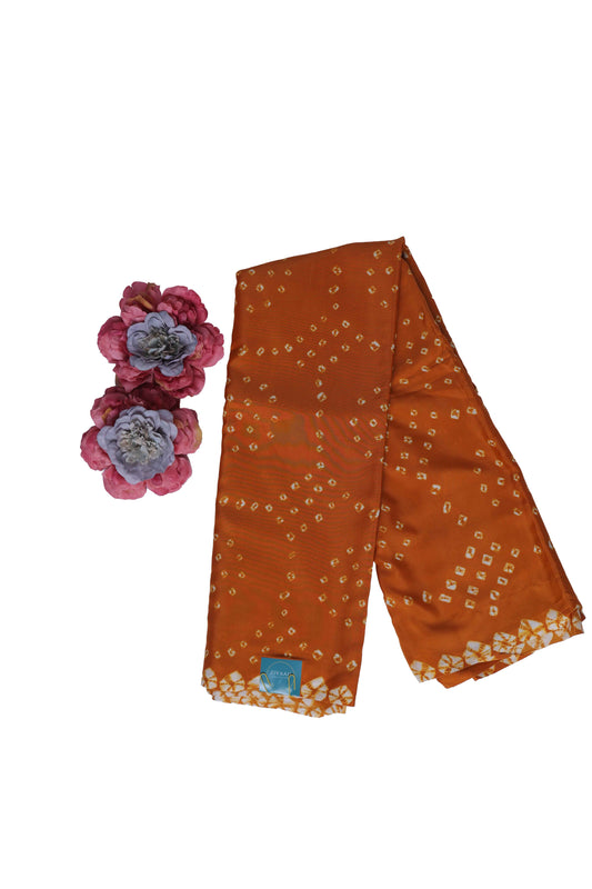 Modal Silk Bandhni Saree
