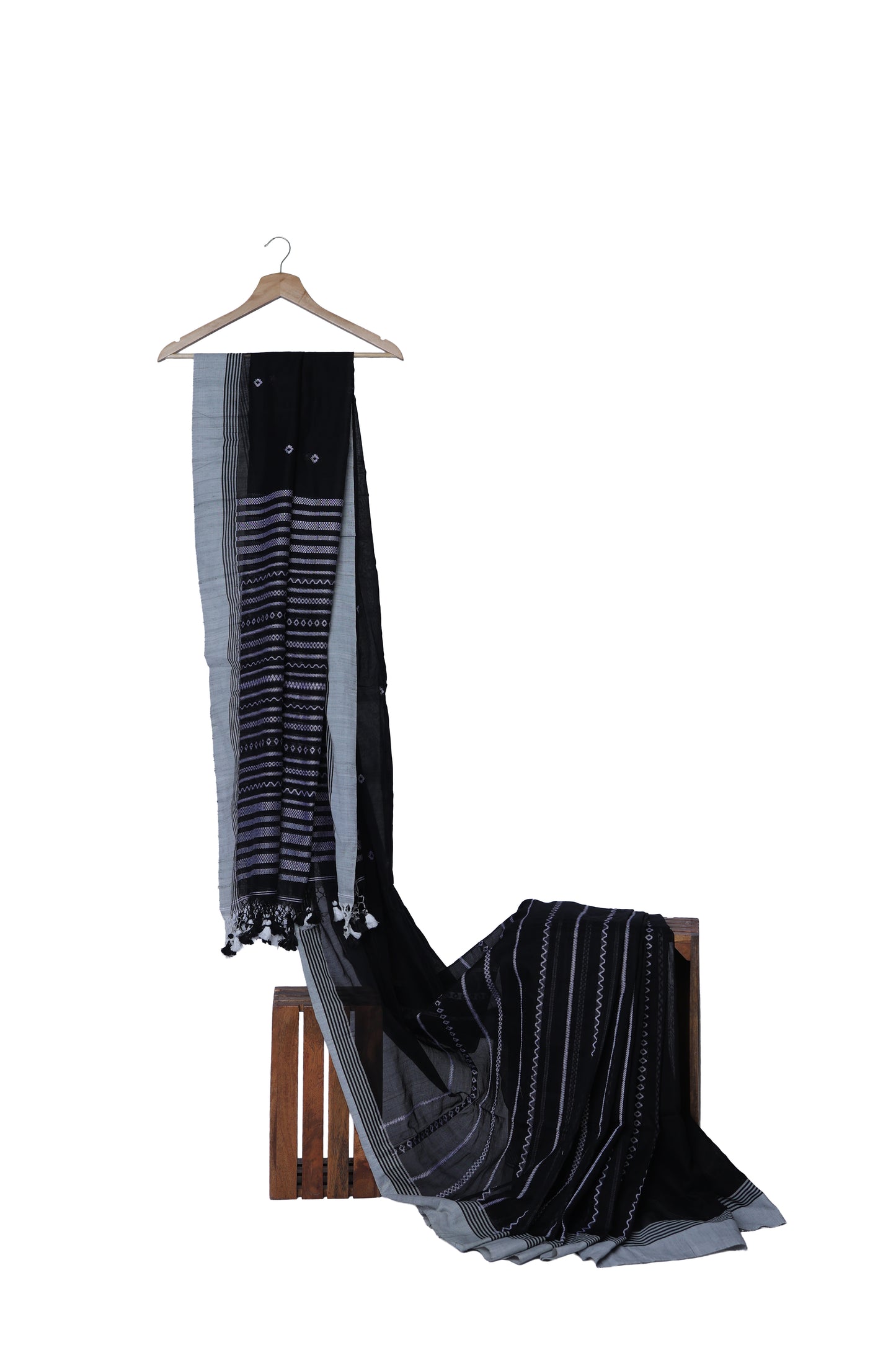 InkBlack Pure Cotton Saree