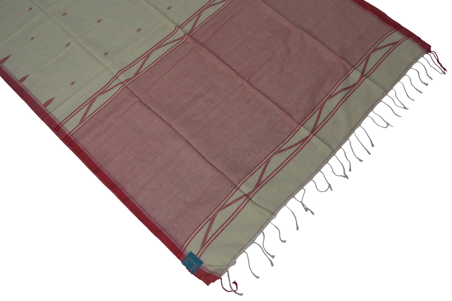 Kora Pure Cotton Handloom Saree