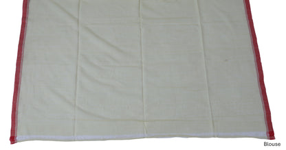 Kora Pure Cotton Handloom Saree