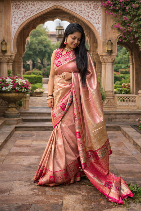 Tissue Art Silk Saree